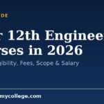After 12th Engineering Courses in 2026: Full List, Eligibility, Fees, Scope & Salary