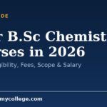 After B.Sc Chemistry Courses in 2026: Full List, Eligibility, Fees, Scope & Salary