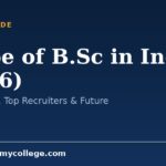 Scope of B.Sc in India (2026): Jobs, Salary, Top Recruiters & Future