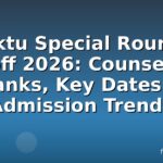 Aktu Special Round Cutoff 2026: Counselling Ranks, Key Dates & Admission Trends