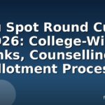 Aktu Spot Round Cutoff 2026: College-Wise Ranks, Counselling & Allotment Process