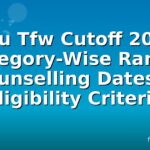 Aktu Tfw Cutoff 2026: Category-Wise Ranks, Counselling Dates & Eligibility Criteria