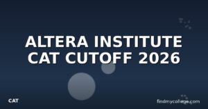 ALTERA INSTITUTE CAT CUTOFF 2026