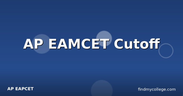 AP EAMCET Cutoff