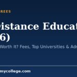 Au Distance Education (2026): Is It Valid & Worth It? Fees, Top Universities & Admission