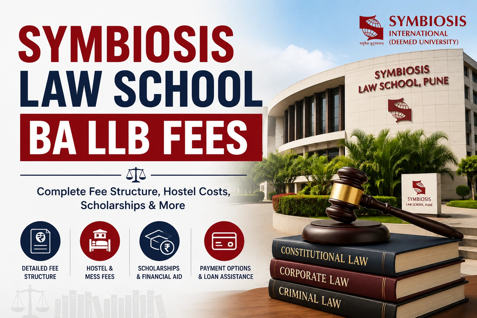 Symbiosis Law School BA LLB Fees