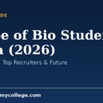 Scope of Bio Student in India (2026): Jobs, Salary, Top Recruiters & Future