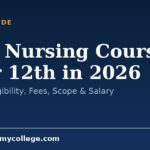 B.Sc Nursing Courses after 12th in 2026: Full List, Eligibility, Fees, Scope & Salary