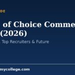 Scope of Choice Commerce in India (2026): Jobs, Salary, Top Recruiters & Future