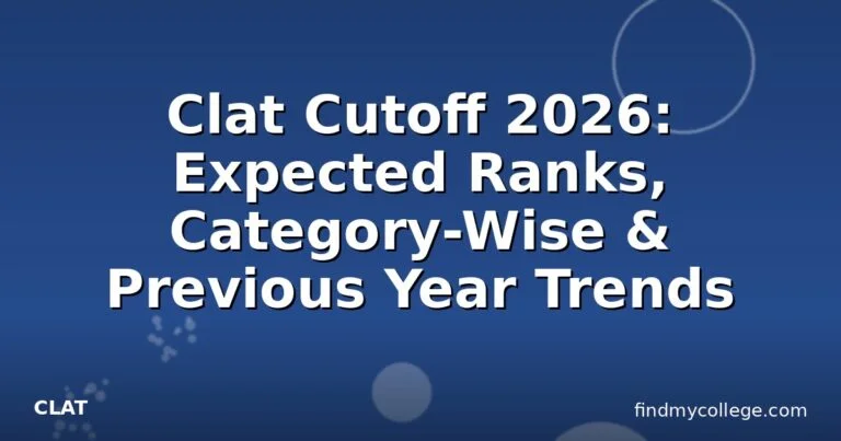 Clat Cutoff 2026: Expected Ranks, Category-Wise & Previous Year Trends