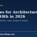 Courses for Architecture after 10th in 2026: Full List, Eligibility, Fees, Scope & Salary