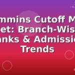 Cummins Cutoff MHT Cet: Branch-Wise Ranks & Admission Trends