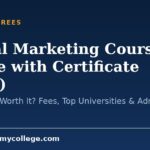 Digital Marketing Courses Online with Certificate (2026): Is It Valid & Worth It? Fees, Top Universities & Admission