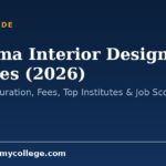 Diploma Interior Designing Courses (2026): Eligibility, Duration, Fees, Top Institutes & Job Scope