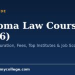 Diploma Law Courses (2026): Eligibility, Duration, Fees, Top Institutes & Job Scope