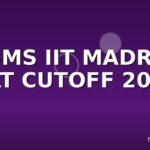 DOMS IIT MADRAS CAT CUTOFF 2026