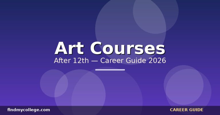 Art Courses After 12Th