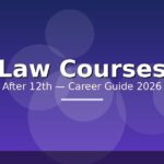 Law Courses After 12Th