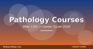 Best Pathology Courses After 12th in India — Eligibility, Fees, Career Path (2026)