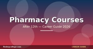 Best Pharmacy Courses After 12th in India — Eligibility, Fees, Career Path (2026)