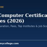 Free Computer Certificate Courses (2026): Eligibility, Duration, Fees, Top Institutes & Job Scope