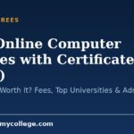 Free Online Computer Courses with Certificate (2026): Is It Valid & Worth It? Fees, Top Universities & Admission