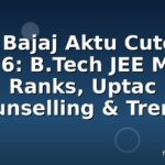 Gl Bajaj Aktu Cutoff 2026: B.Tech JEE Main Ranks, Uptac Counselling & Trends