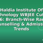 Haldia Institute Of Technology WBJEE Cutoff 2026: Branch-Wise Ranks, Counselling & Admission Trends