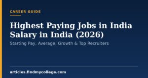 Highest Paying Jobs in India Salary in India (2026): Starting Pay, Average, Growth & Top Recruiters