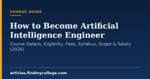 How to Become Artificial Intelligence Engineer: Course Details, Eligibility, Fees, Syllabus, Scope & Salary (2026)