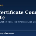 IIT Certificate Courses (2026): Eligibility, Duration, Fees, Top Institutes & Job Scope