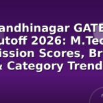IIT Gandhinagar GATE CSE Cutoff 2026: M.Tech Admission Scores, Branch & Category Trends