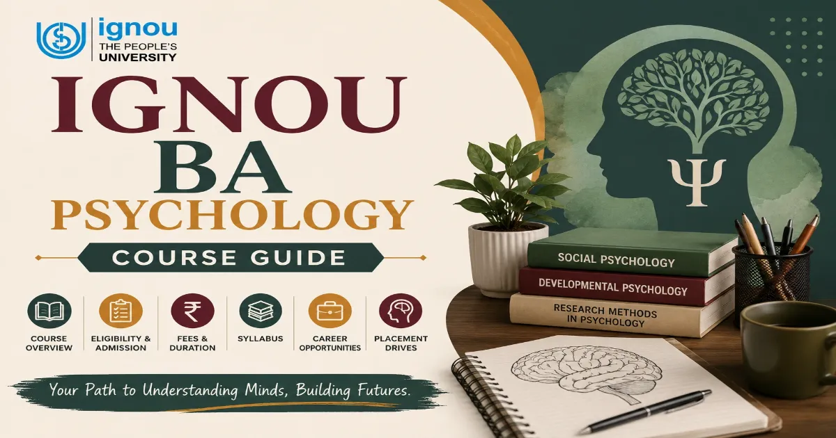 IGNOU BA Psychology Guide