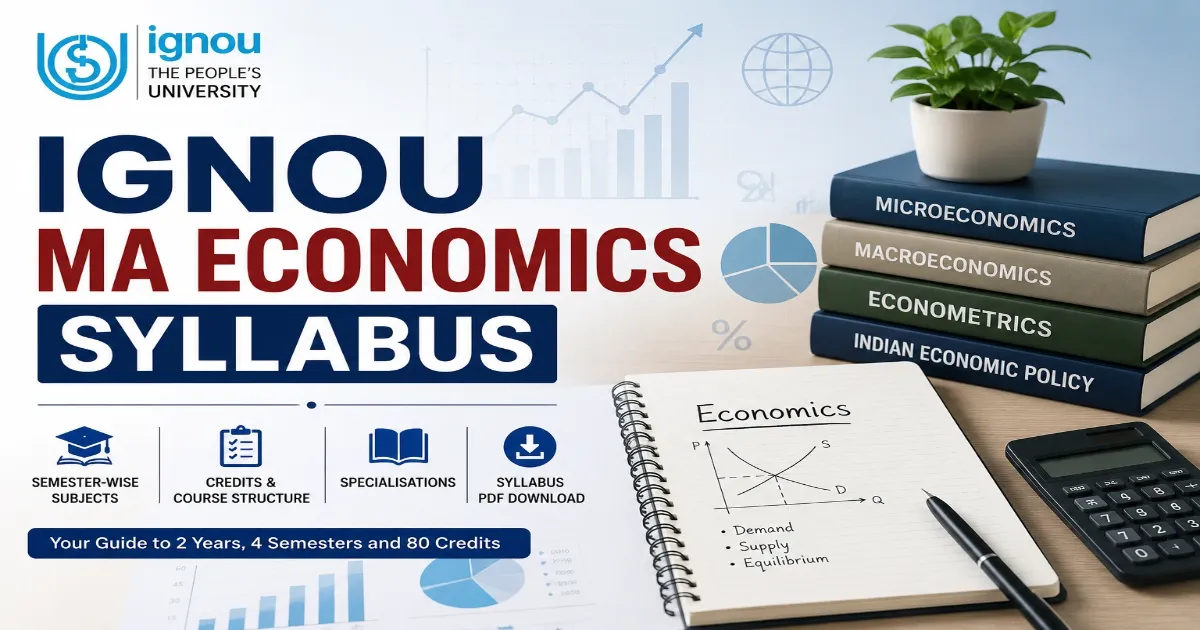 IGNOU MA Economics Syllabus