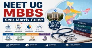 NEET UG 2026 MBBS Seat Matrix: All India & State Quota Distribution