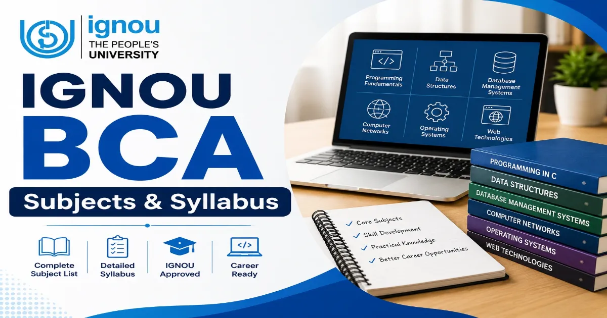IGNOU BCA Syllabus