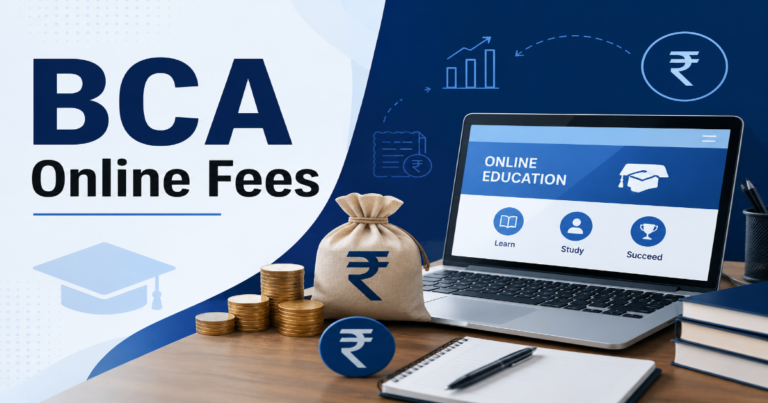 BCA Online Course Fees