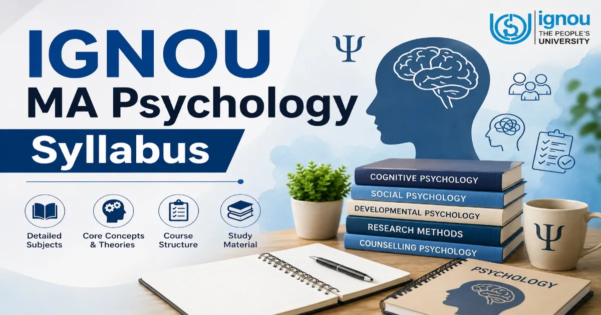 IGNOU MA Psychology Syllabus