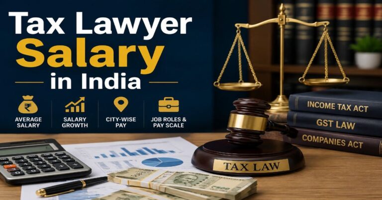 Tax Lawyer Salary in India