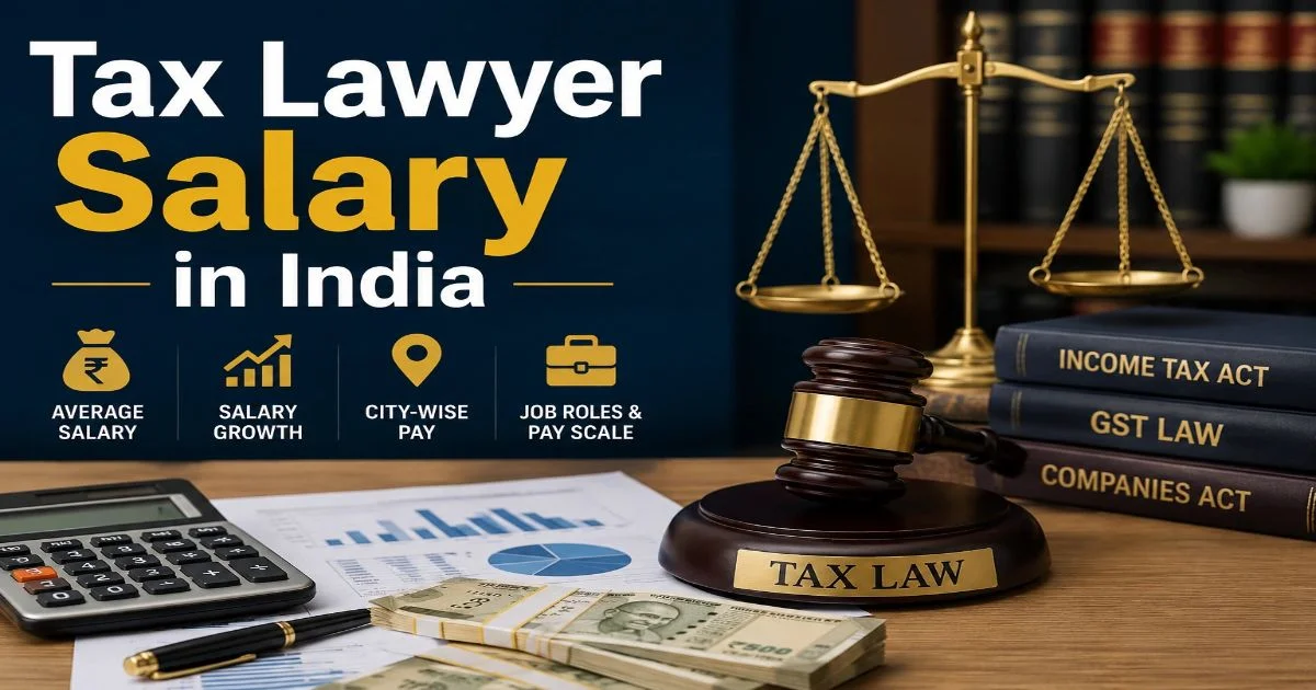 Tax Lawyer Salary in India