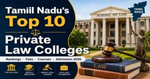 Top 10 Private Law Colleges in Tamil Nadu 2026: Rankings, Fees, Admission