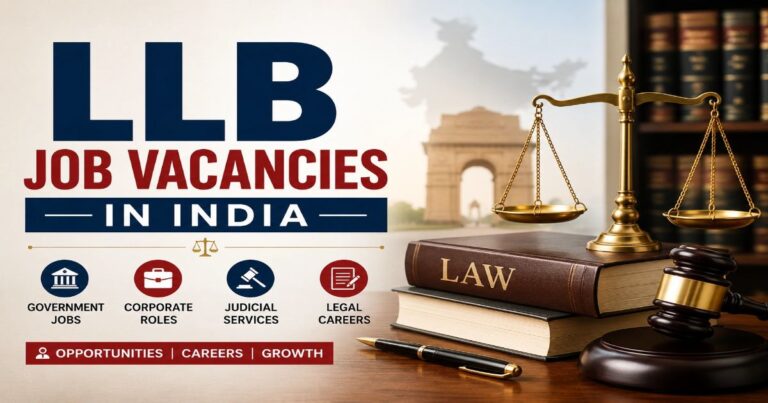 LLB Job Vacancies in India