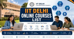 IIT Delhi Online Courses