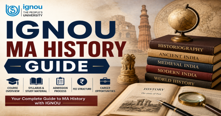 IGNOU MA History Guide