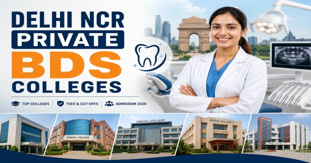 Top 13 Private BDS Colleges in Delhi NCR: Rankings, Fees, Admission 2026