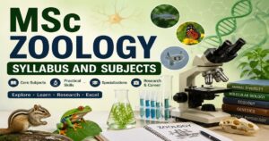 M.Sc. Zoology Syllabus 2026: Semester-wise Structure, Subjects, and Key Topics