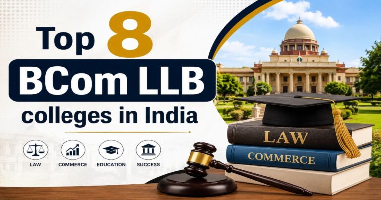 B.Com LLB colleges in India