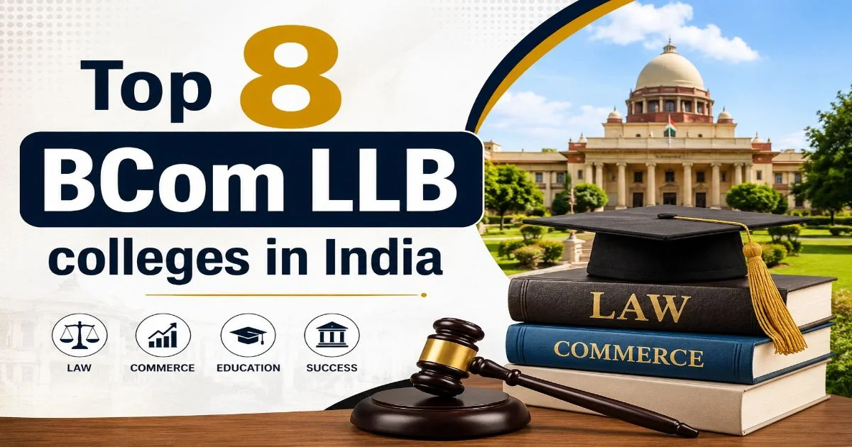 B.Com LLB colleges in India