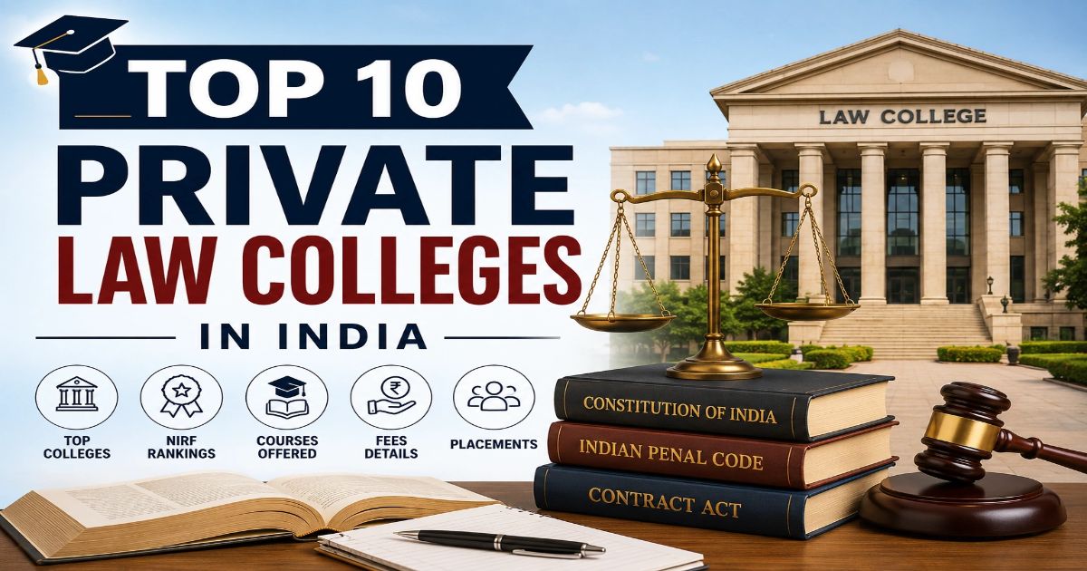 Top 10 Private Law Colleges in India