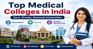 Top Medical Colleges in India 2026: Rankings, Fees, and Admission Lists